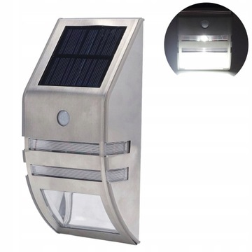 LAMPA ŚCIENNA SOLARNA CZUJNIK ZMIERZCHU