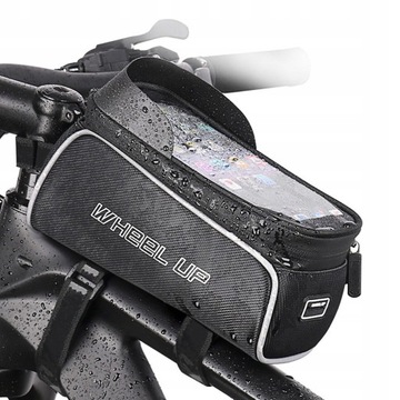 Sakwa torba rowerowa na ramę etui na telefon