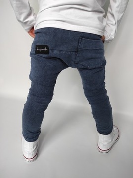 Despacito классические черные брюки с потертостями 134