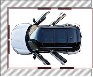 КОВРИК ДЛЯ БАМПЕРА, СТЕНА ГАРАЖА, ЗАЩИТА ДВЕРИ, 2М