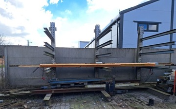 Консольная стойка из двутавров