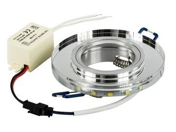 Галогенный светильник с нейтральной светодиодной подсветкой