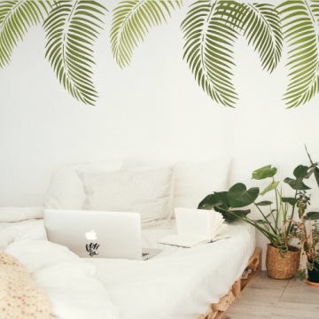 МНОГОРАЗОВЫЕ ШАБЛОНЫ ДЛЯ КАРТИН ПАЛЬМОВЫЕ ЛИСТЬЯ XL