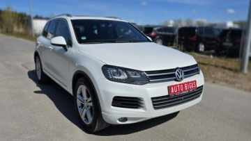 Volkswagen Touareg II SUV 3.0 V6 TDI BlueMotion  245KM 2013 Volkswagen Touareg 4x4 ledy automat bixenon R-LINE, zdjęcie 2