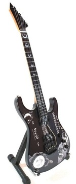 MINI GITARA METALLICA - KIRK HAMMETT, OUJIA - IDEALNY PREZENT UPOMINEK