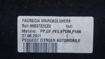 CITROEN DS3 09-14 POLIČKA ZADNÍ KUFRU 96837222ZD
