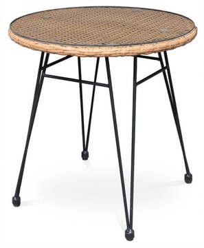 КОМПЛЕКТ БАЛКОННОЙ МЕБЕЛИ для балкона GARDEN KUBU 2+1 СТОЛ + СТУЛЬЯ