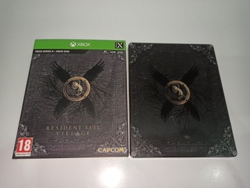 RESIDENT EVIL VILLAGE STEELBOOK elegancki stan