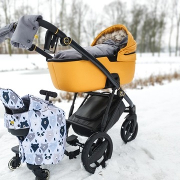 Спальник и грелка для коляски. Водонепроницаемый и ветрозащитный