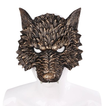 MASKI ZWIERZĄT KOSTIUM COSPLAY HALLOWEEN WILK
