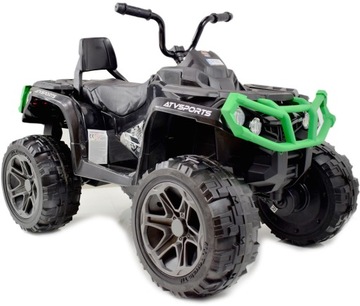 MEGA LARGE QUAD 4X4, АМОРТИЗАТОРЫ, МЯГКИЕ КОЛЕСА,