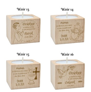 ПОДСВЕЧНИК С ГРАВИНОЙ ПЕРВОЕ ПРИЧАСТИЕ С ГРАВИНОЙ 10 шт.