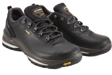 GRISPORT 13507D6G BUTY TREKKINGOWE MĘSKIE MEMBRANA SKÓRA vibram 43 Czarny