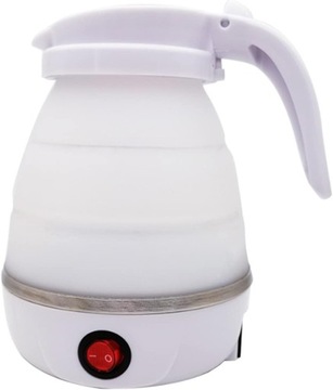 Czajnik elektryczny, składany przenośny silikon 600 ml 600W
