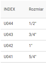 2 x ПРОКЛАДКА ДЛЯ ЧУГУННЫХ СОЕДИНЕНИЙ 1/2 EKO U044