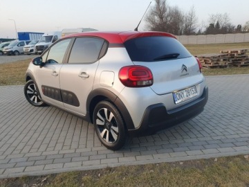 Citroen C3 III Hatchback 1.2 PureTech 82KM 2017 Citroen C3 1.2 Benzyna 82KM 75tys.km 2017r Raty, zdjęcie 32