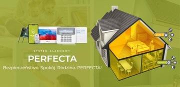 Комплект сигнализации SATEL Perfecta 16 HOME, 4 детектора защиты от домашних животных, 20 кг