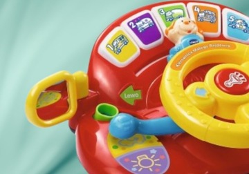 Игрушечный руль VTECH маленького раллийного гонщика 60482