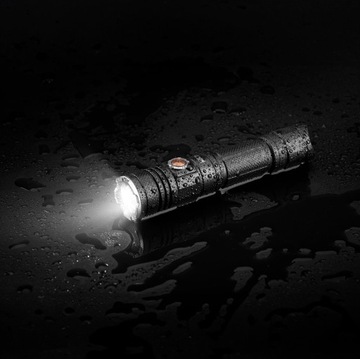 ТАКТИЧЕСКИЙ СВЕТОДИОДНЫЙ ФОНАРЬ ДУБИНКА ZOOM USB-C XHP50 1200лм PRO VAYOX