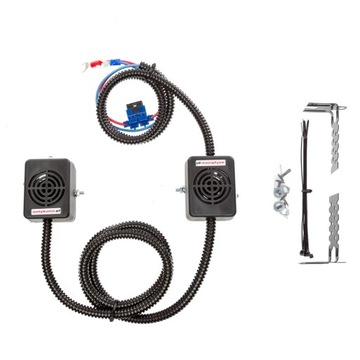 Ультразвуковой отпугиватель куниц Антыкуна, ТИХИЙ И МИГАЮЩИЙ, с 4 сторон