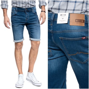 MUSTANG CHICAGO MĘSKIE SPODENKI JEANSOWE SHORT W38