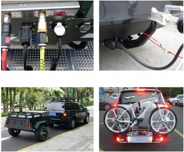 ПЕРЕХОДНИК ВИЛКИ И РОЗЕТКИ 13-7 КОНТАКТОВ ТИП N/S ДЛЯ ДЕРЕВЯННОГО ПРИЦЕПА