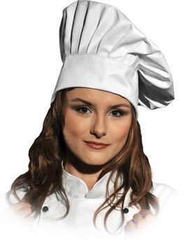 Czapka ochronna kucharska LH-HATER W L(56-58cm)