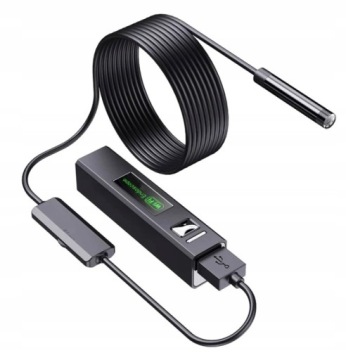 ИНСПЕКЦИОННАЯ КАМЕРА-ЭНДОСКОП 3,5 М СВЕТОДИОДНЫЙ USB WIFI HD ДЛЯ ТЕЛЕФОНА ПК ANDROID IOS