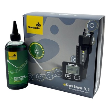 SCOTTOILER AUTOMATYCZNA OLEJARKA ESYSTEM V3.1 DO ŁAŃCUCHA MOTOCYKLA