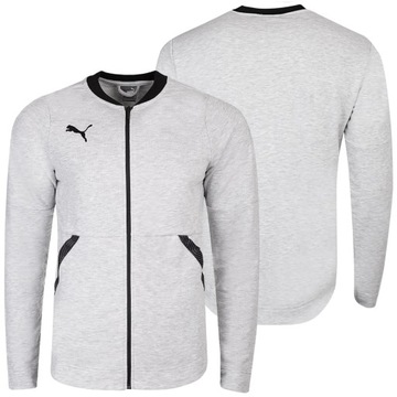 Puma bluza męska szara rozpinana sportowa oryginał logo XXL