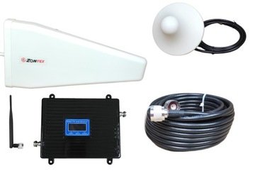 ANTENOWY WZMACNIACZ SYGNAŁU GSM+3G+4G LTE+ 70dB