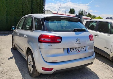 Citroen C4 Picasso II Picasso 1.6 e-HDi 114KM 2014 Citroen C4 Picasso 2014r, 1.6HDI. Uszkodzony prawy przod. Jezdzi. 1.6, zdjęcie 3