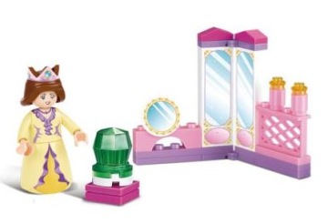 KLOCKI SLUBAN KRÓLEWNA KSIĘŻNICZKA LUSTRO GIRL