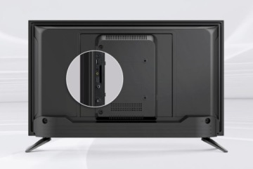 24-дюймовый HD-телевизор KRUGER&MATZ со светодиодной подсветкой, 230/12 В, DVB-T2, АВТОБУСНАЯ КАМЕРА ДЛЯ ЯХТЫ + БЛОК ПИТАНИЯ