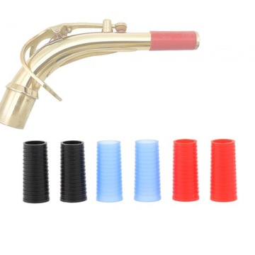 6 шт. складной рукав для шеи саксофона улучшает долговечность звука для саксофона сопрано