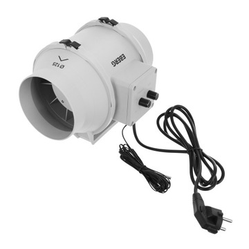 Wentylator kanałowy EBERG EMAX GROW 150 / 160 EC + regulator obrotów