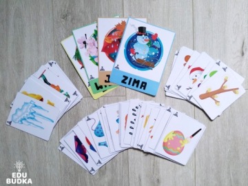 ЧЕТЫРЕ СЕЗОНА Доски + 48 иллюстраций