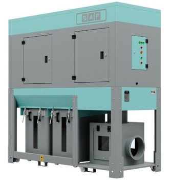 ODCIĄG WIÓRÓW TROCIN PYŁÓW: SAF TEKNIK STK-5000 5,5 kW - MBJ SERWIS