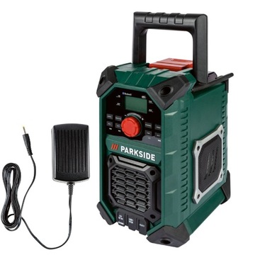 PARKSIDE Bezprzewodowe radio budowlane PBRA 20V B2