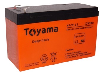 Akumulator żelowy Toyama NPC 9 12V 9 Ah Deep Cycle