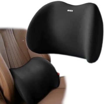 PODUSZKA LĘDŹWIOWA DO SAMOCHODU POD PLECY LĘDŹWIA NA OPARCIE STABILIZUJĄCA