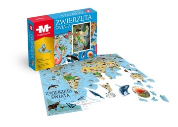 Маппазл. Животные мира