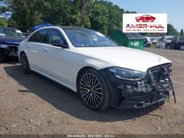 Mercedes 2021 Mercedes-Benz Klasa S 500, 2021r., 4x4, 3.0 Benzyna 429KM