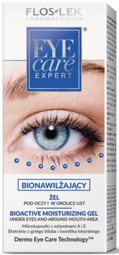 Floslek Eye Care Expert żel bionawilżający pod