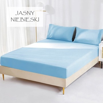 Простыня хлопковая на резинке 180х200+25см Различные цвета хлопкового трикотажа