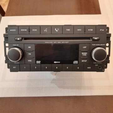 RADIO CD DVD CHRYSLER VOYAGER ROK 2008-2016