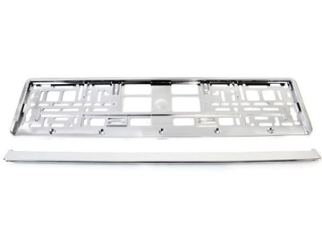 CHROME FRAME PAD под номерной знак