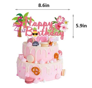 Hawaje aloha tematyczne dekoracje urodzinowe motyw letni