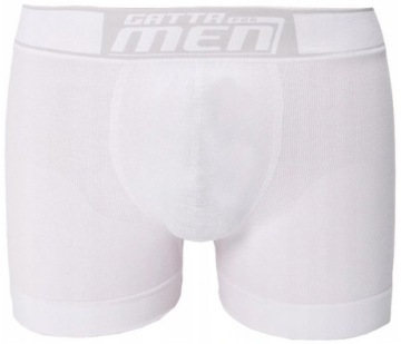 GATTA BOXER МУЖСКИЕ БОКСЕРНЫЕ Шорты, хлопок, белый, XL