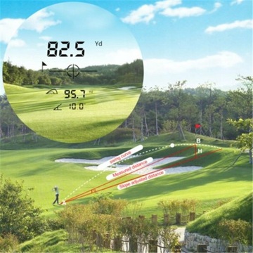 Лазерный дальномер Mileseey Golf 650 Yard 6X600M